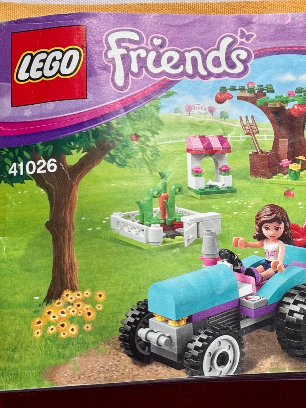 LEGO Friends "Sunshine Harvest" 41026 WITH EVERYTHING, minus the box!